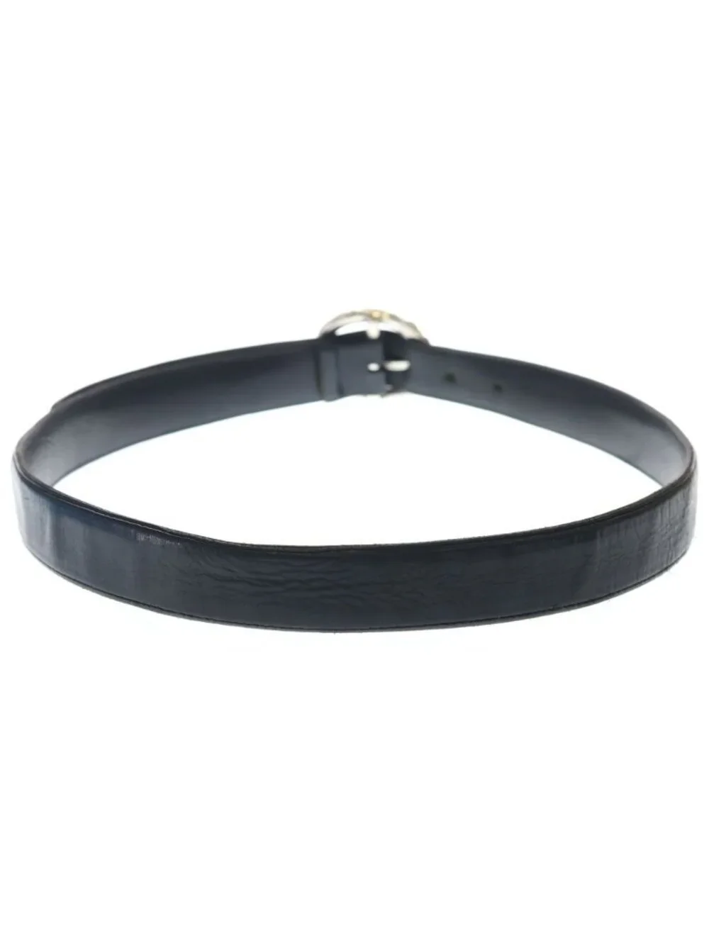 Chrome Hearts Blt Scrlrec Scroll Rectangle Leather Belt